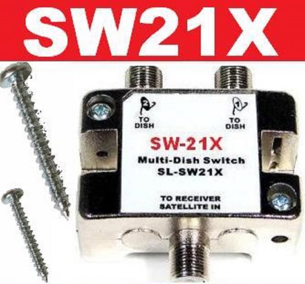 SW21 SATELLITE MULTI-SWITCH Dish NETWORK BELL/VU sw21X